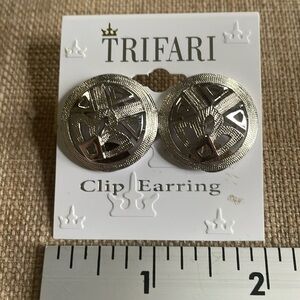 Trifari Clip Earrings